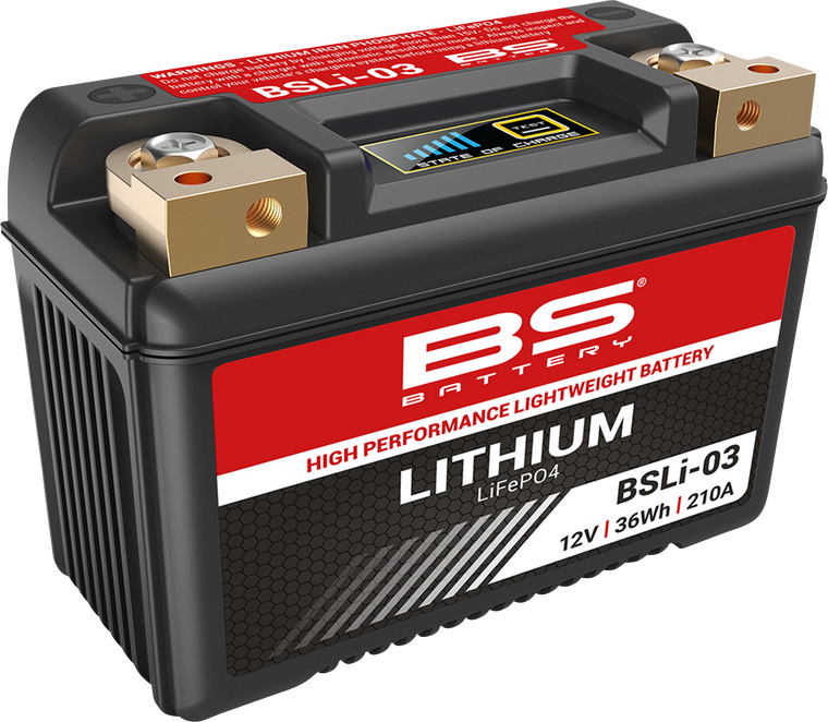 Bs Battery - Lithium Battery - BSLi-03 - Lithium LiFePO4 Battery - 360103