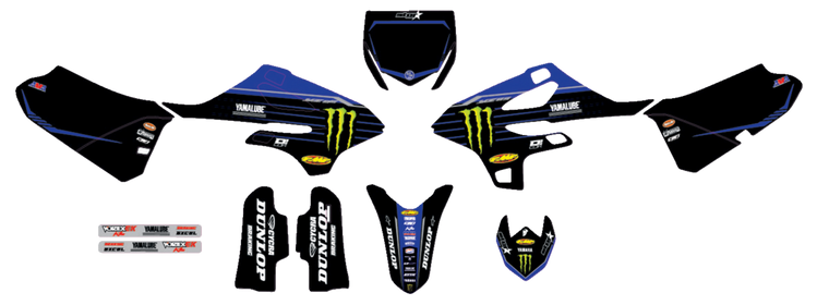 D'cor Visuals - Graphic Kit - '22 Star - Complete Graphics Kit  2022 Star Racing - 20-50-152