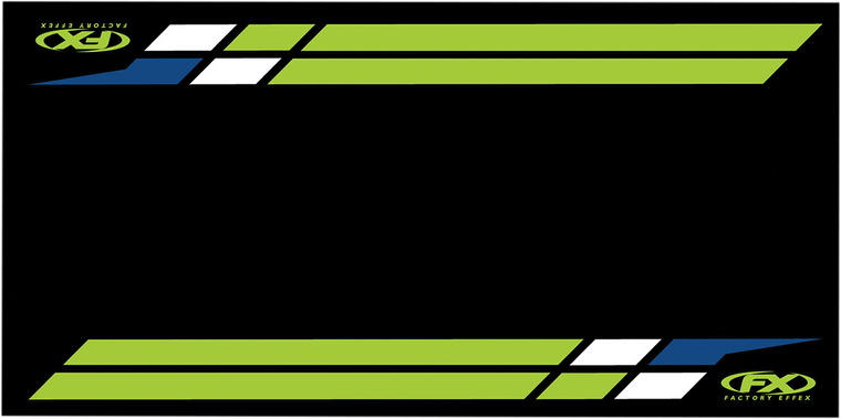 Factory Effex - Bike Mat - Green - Kawasaki - Bike Mat - 22-45122