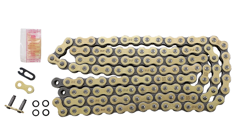 Did - 520 VX3 - Chain - Gold - 120 Links - 520VX3 Chain - 520VX3G120FB