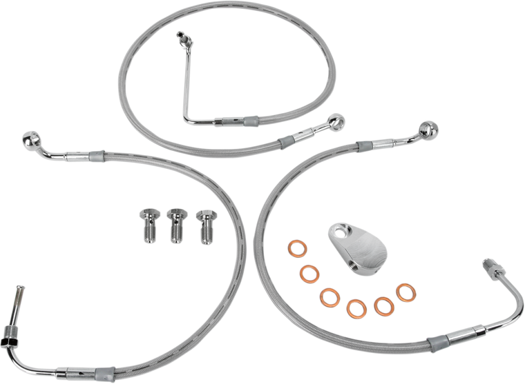 Goodridge - Brake Line Kit - Front - OEM-Style Brake Line Kit - HD9241-A+6 Goodridge - Brake Line Kit - Front - OEM-Style Brake Line Kit - HD9241-A+6