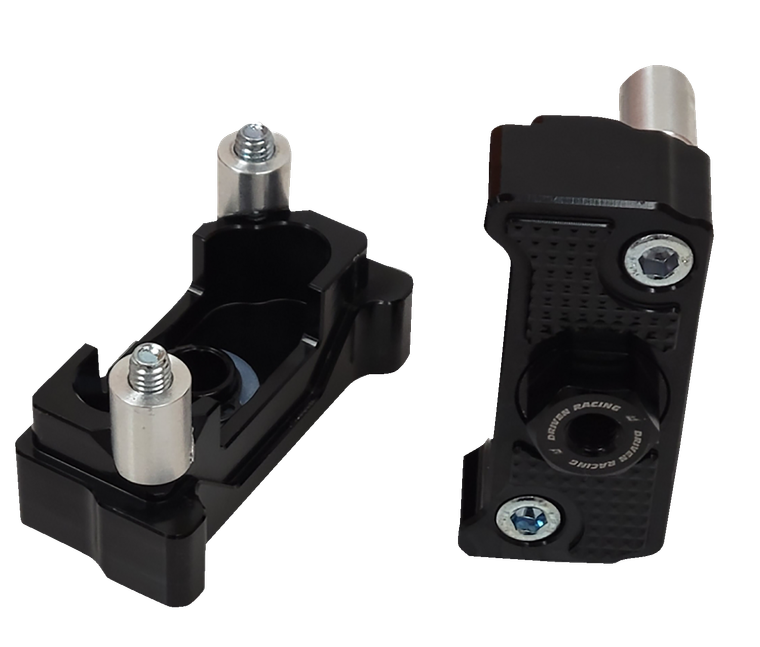 Driven Racing - Captive Axle Block Sliders - Black - Captive Axle Block Sliders - DRCAX-204BK