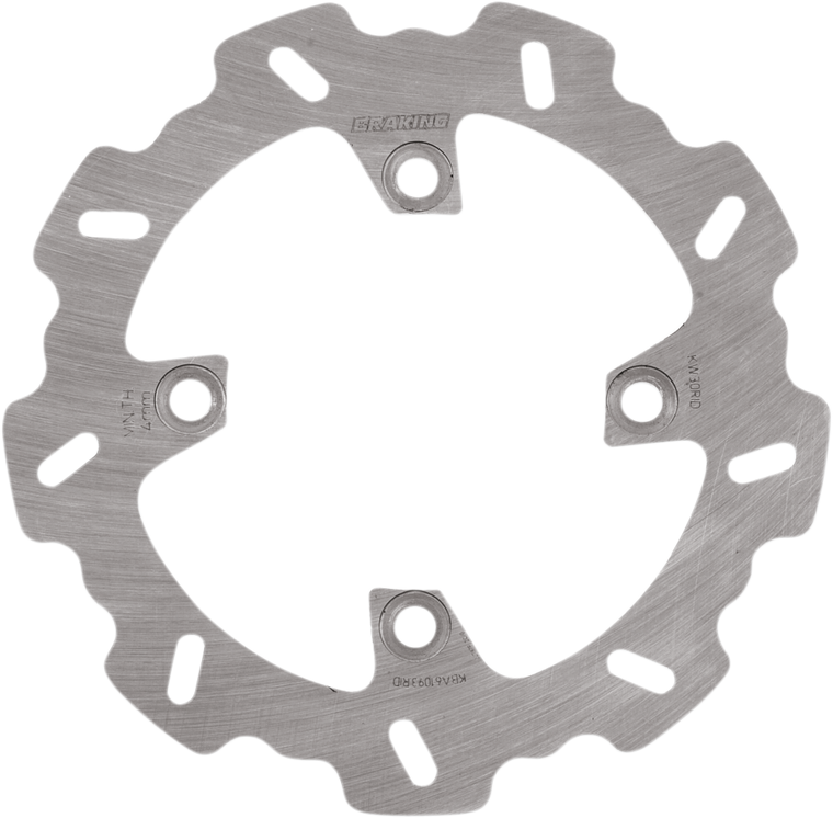 Braking - Brake Rotor - Rear - KW30RWD - Non-Directional STX Brake Rotor - KW30RID
