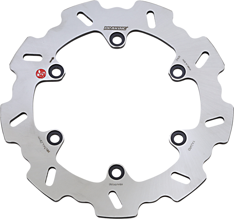 Braking - Brake Rotor - Rear - YA24RID - Non-Directional STX Brake Rotor - YA24RID