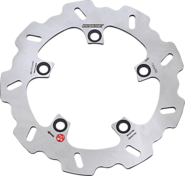 Braking - Brake Rotor - Rear - YA34RID - Non-Directional STX Brake Rotor - YA34RID Braking - Brake Rotor - Rear - YA34RID - Non-Directional STX Brake Rotor - YA34RID