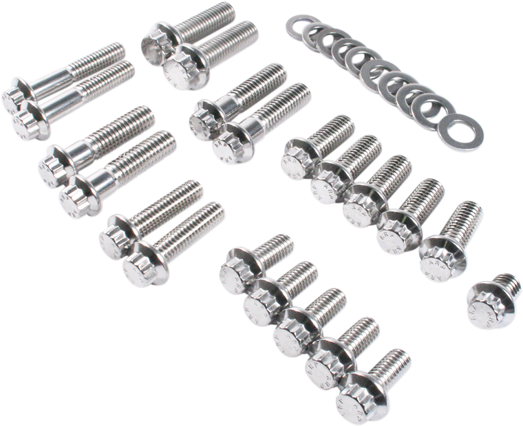 Feuling Oil Pump Corp. - Bolt Kit - Primary/Transmission - XL - Dress Up Fastener Kit - 3066