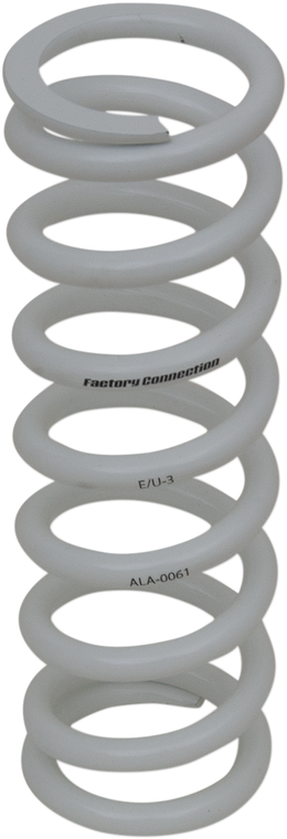 Factory Connection - Shock Spring - Spring Rate 341 lbs/in - Shock Springs  341.00 lb/in - ALA-0061