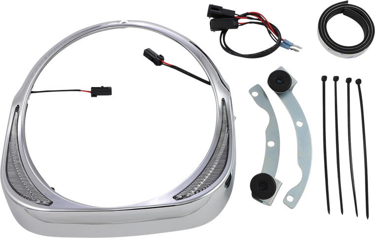 Ciro - Headlight Bezel - Chrome - Fang Headlight Bezels - 45210