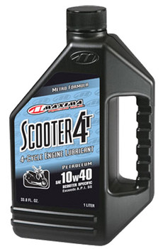 Maxima - Maxima Scooter 4t 10w40 - Liter - 11901 - UTV Nut