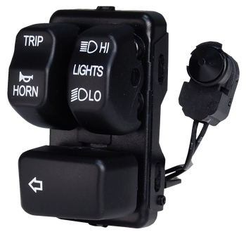 Drag Specialties - Control Module - Left - Black - Can Bus Handlebar ...