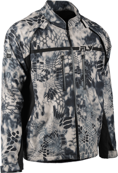 Fly Racing - Patrol Kryptek Jacket Grey/black Sm - 378-688S - UTV Nut