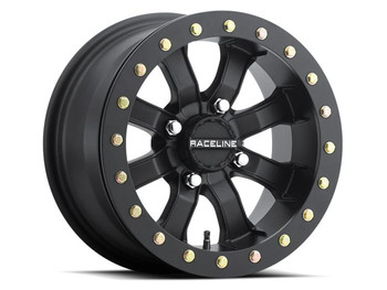 Raceline Wheels - Raceline Bl Mamba Black 14x8 4x156 (4+4) - A71B-48056 ...
