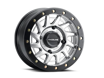 Raceline Wheels - Raceline Squad Hyper Silver W/ Black Ring 15x7 4x156 ...