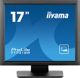 iiyama ProLite T1731SR-B1S computer monitor 43.2 cm (17") 1280 x 1024 pixels SXGA LCD Touchscreen Black - T1731SR-B1S