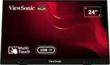 Viewsonic ID2456 computer monitor 60.5 cm (23.8") 1920 x 1080 pixels Full HD LED Touchscreen Table Black - ID2456