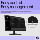 HP P22h G5 computer monitor 54.6 cm (21.5") 1920 x 1080 pixels Full HD Black - 64W30AA
