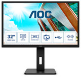 AOC P2 Q32P2 computer monitor 80 cm (31.5") 2560 x 1440 pixels 2K Ultra HD LED Black - Q32P2