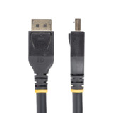StarTech.com 25ft (7m) VESA-Certified Active DisplayPort 1.4 Cable, DP8K DisplayPort Cable w/HBR3, HDR10, MST, DSC 1.2, HDCP 2.2, 8K 60Hz, 4K 120Hz - DP 1.4 Cable M/M - DP14A-7M-DP-CABLE