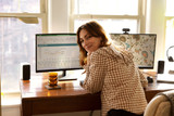 HP P24 G5 computer monitor 60.5 cm (23.8") 1920 x 1080 pixels Full HD LCD Black - 64X66AA