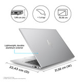 HP ZBook Firefly 14 G10 А Mobile workstation 35.6 cm (14") WUXGA AMD Ryzen™ 7 PRO 7840HS 16 GB DDR5-SDRAM 512 GB SSD Wi-Fi 6E (802.11ax) Windows 11 Pro Grey - 865R6EA