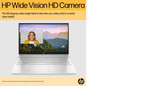 HP Pavilion 15-eh1012na Laptop 39.6 cm (15.6") Touchscreen Full HD AMD Ryzen™ 3 5300U 4 GB DDR4-SDRAM 256 GB SSD Wi-Fi 5 (802.11ac) Windows 11 Home in S mode Silver - 62F28EA