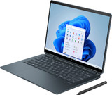 HP Spectre x360 14-eu0001na Hybrid (2-in-1) 35.6 cm (14") Touchscreen 2.8K Intel Core Ultra 7 155H 32 GB LPDDR5x-SDRAM 2 TB SSD Wi-Fi 7 (802.11be) Windows 11 Home Blue - 9D0J3EA
