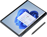 HP Spectre x360 14-eu0001na Hybrid (2-in-1) 35.6 cm (14") Touchscreen 2.8K Intel Core Ultra 7 155H 32 GB LPDDR5x-SDRAM 2 TB SSD Wi-Fi 7 (802.11be) Windows 11 Home Blue - 9D0J3EA