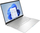 HP Pavilion Plus 14-eh1000na Laptop 35.6 cm (14") 2.8K Intel® Core™ i7 i7-1355U 16 GB DDR4-SDRAM 512 GB SSD NVIDIA GeForce RTX 2050 Wi-Fi 6E (802.11ax) Windows 11 Home Silver - 800N9EA