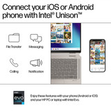 HP Spectre x360 14-eu0003na Hybrid (2-in-1) 35.6 cm (14") Touchscreen 2.8K Intel Core Ultra 7 155H 16 GB LPDDR5x-SDRAM 1 TB SSD Wi-Fi 7 (802.11be) Windows 11 Home Blue - 9D0J7EA