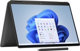 HP Spectre x360 14-eu0004na Hybrid (2-in-1) 35.6 cm (14") Touchscreen 2.8K Intel Core Ultra 7 155H 16 GB LPDDR5x-SDRAM 1 TB SSD Wi-Fi 7 (802.11be) Windows 11 Home Black - 9D0J9EA