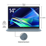 HP Pavilion Plus 14-ey0000na Laptop 35.6 cm (14") 2.8K AMD Ryzen™ 7 7840U 16 GB LPDDR5x-SDRAM 1 TB SSD Wi-Fi 6 (802.11ax) Windows 11 Home Silver - 99W99EA