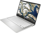 HP Chromebook 14a-na0005na 35.6 cm (14") Full HD Intel® Pentium® Silver N5030 8 GB LPDDR4-SDRAM 128 GB eMMC Wi-Fi 5 (802.11ac) ChromeOS White - 65T58EA