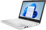 HP Stream 11-ak0027na Laptop 29.5 cm (11.6") HD Intel® Celeron® N4120 4 GB DDR4-SDRAM 64 GB eMMC Wi-Fi 6 (802.11ax) Windows 11 Home in S mode White - 6T9P9EA