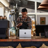 HP ProBook 445 G9 AMD Ryzen™ 5 5625U Laptop 35.6 cm (14") Full HD 8 GB DDR4-SDRAM 256 GB SSD Wi-Fi 6 (802.11ax) Windows 11 Pro Silver - 9V1F5AT