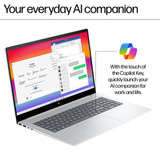 HP ENVY 17-da0002na Intel Core Ultra 5 125H Laptop 43.9 cm (17.3") Full HD 16 GB DDR5-SDRAM 1 TB SSD Wi-Fi 6E (802.11ax) Windows 11 Home Silver - A18XFEA