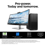 HP Z2 G9 Intel® Core™ i7 i7-13700 16 GB DDR5-SDRAM 512 GB SSD NVIDIA T1000 Windows 11 Pro Tower Workstation Black - 98T47ET