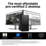 HP Z1 G9 Intel® Core™ i7 i7-13700 16 GB DDR5-SDRAM 512 GB SSD NVIDIA GeForce RTX 3060 Windows 11 Pro Tower Workstation Black - 86C99EA