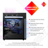 OMEN by HP 45L GT22-0007na Intel® Core™ i9 i9-12900K 32 GB DDR4-SDRAM 2 TB SSD NVIDIA GeForce RTX 3080 Ti Windows 11 Home Tower PC Black - 59A45EA