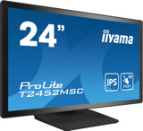 iiyama ProLite T2452MSC-B1 computer monitor 60.5 cm (23.8") 1920 x 1080 pixels Full HD LCD Touchscreen Multi-user Black - T2452MSC-B1