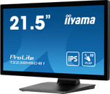 iiyama ProLite T2238MSC-B1 computer monitor 54.6 cm (21.5") 1920 x 1080 pixels Full HD LED Touchscreen Black - T2238MSC-B1