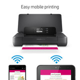 HP Officejet 200 Mobile Printer, Color, Printer for Small office, Print, Front-facing USB printing - CZ993A