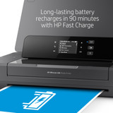 HP Officejet 200 Mobile Printer, Color, Printer for Small office, Print, Front-facing USB printing - CZ993A