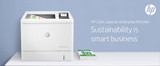HP Color LaserJet Enterprise M554dn Printer, Print, Front-facing USB printing; Two-sided printing - 7ZU81A