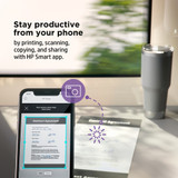 HP LaserJet M110w Printer, Black and white, Printer for Small office, Print, Compact Size - 7MD66F