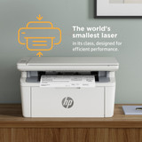 HP LaserJet MFP M140w Printer, Black and white, Printer for Small office, Print, copy, scan, Scan to email; Scan to PDF; Compact Size - 7MD72F