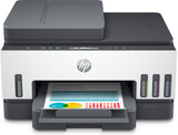 HP Smart Tank 7305e All-in-One, Color, Printer for Home and home office, Print, Scan, Copy, ADF, Wireless, 35-sheet ADF; Scan to PDF; Two-sided printing - 28B75A