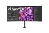 LG 38WQ88C-W computer monitor 96.5 cm (38") 3840 x 1600 pixels Quad HD+ LED White - 38WQ88C-W.AEK