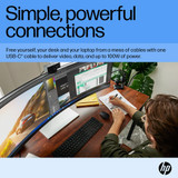 HP E45c G5 computer monitor 113 cm (44.5") 5120 x 1440 pixels DQHD Black - 6N4C1AA