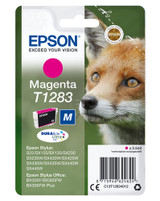 Epson Fox Singlepack Magenta T1283 DURABrite Ultra Ink - C13T12834012