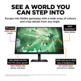 HP OMEN by HP 27q computer monitor 68.6 cm (27") 2560 x 1440 pixels Quad HD Black - 780H4AA